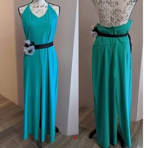 JLo green jumpsuit